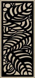 Decorative Slotted Panel 148 Pattern PDF File