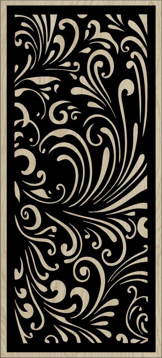 Decorative Slotted Panel 150 Pattern PDF File