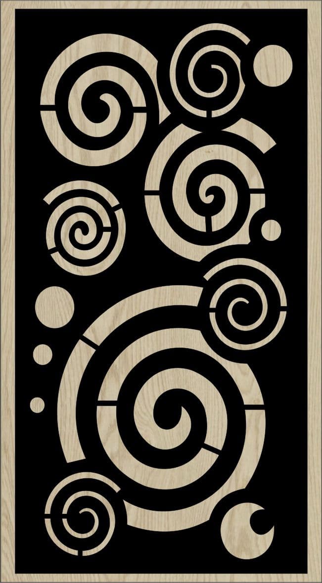 Decorative Slotted Panel 160 Pattern PDF File