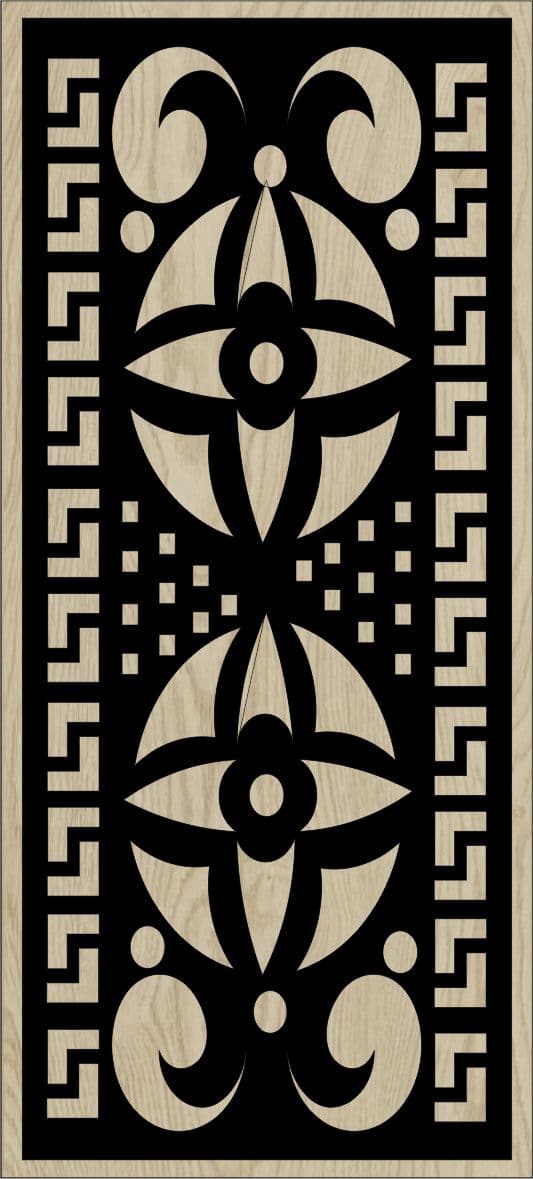 Decorative Slotted Panel 166 Pattern PDF File