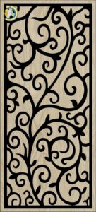 Decorative Slotted Panel 173 Pattern PDF File