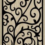 Decorative Slotted Panel 173 Pattern PDF File