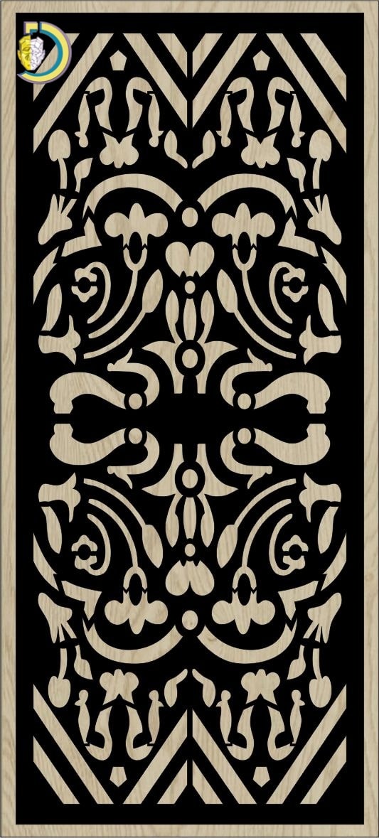 Decorative Slotted Panel 175 Pattern PDF File