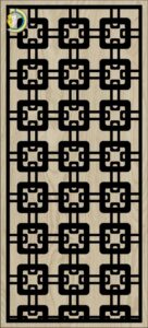 Decorative Slotted Panel 178 Pattern PDF File