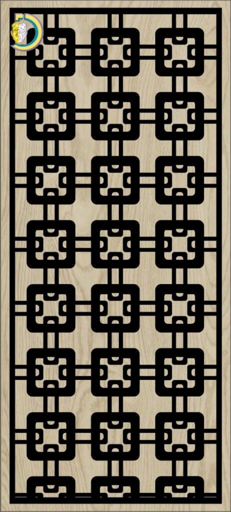 Decorative Slotted Panel 178 Pattern PDF File