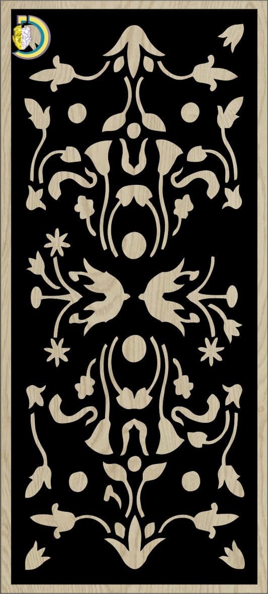 Decorative Slotted Panel 181 Pattern PDF File