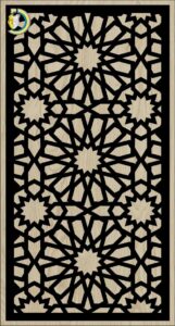 Decorative Slotted Panel 183 Pattern PDF File