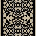 Decorative Slotted Panel 185 Pattern PDF File