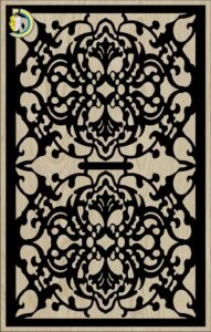 Decorative Slotted Panel 185 Pattern PDF File