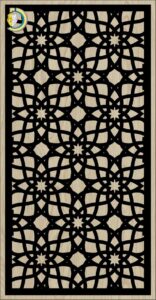 Decorative Slotted Panel 187 Pattern PDF File