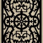 Decorative Slotted Panel 188 Pattern PDF File