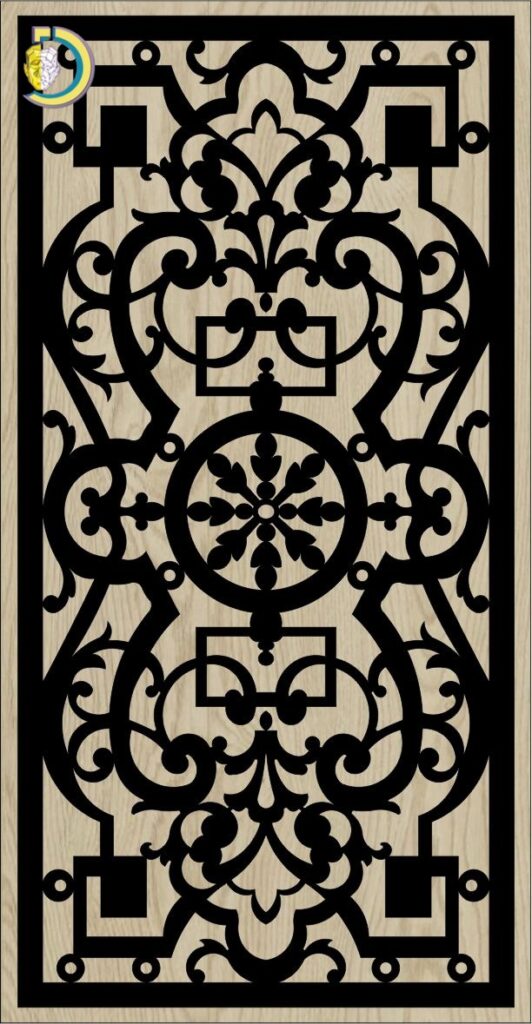 Decorative Slotted Panel 188 Pattern PDF File