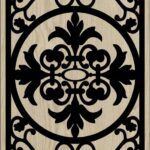 Decorative Slotted Panel 191 Pattern PDF File