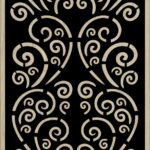 Decorative Slotted Panel 193 Pattern PDF File