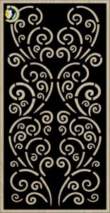 Decorative Slotted Panel 193 Pattern PDF File