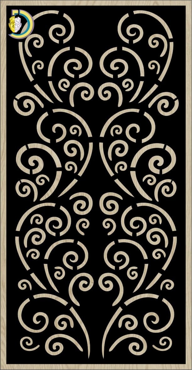 Decorative Slotted Panel 193 Pattern PDF File