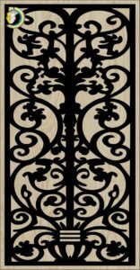 Decorative Slotted Panel 196 Pattern PDF File