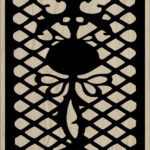 Decorative Slotted Panel 197 Pattern PDF File