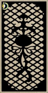 Decorative Slotted Panel 197 Pattern PDF File