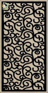 Decorative Slotted Panel 200 Pattern PDF File