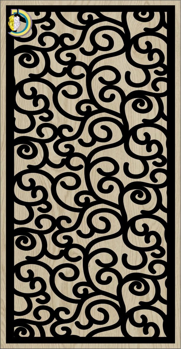 Decorative Slotted Panel 200 Pattern PDF File