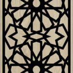 Decorative Slotted Panel 204 Pattern PDF File