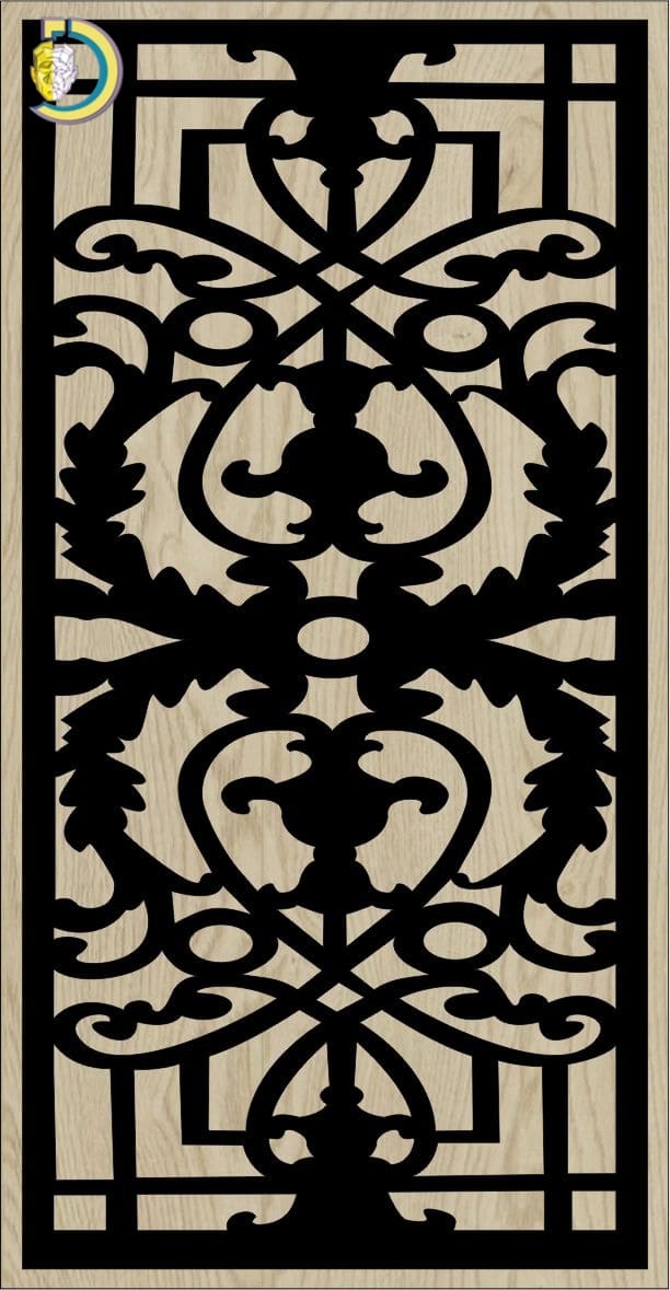 Decorative Slotted Panel 210 Pattern PDF File