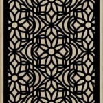 Decorative Slotted Panel 211 Pattern PDF File