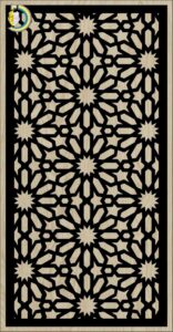 Decorative Slotted Panel 216 Pattern PDF File