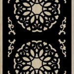 Decorative Slotted Panel 217 Pattern PDF File