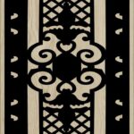 Decorative Slotted Panel 220 Pattern PDF File