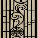 Decorative Slotted Panel 221 Pattern PDF File