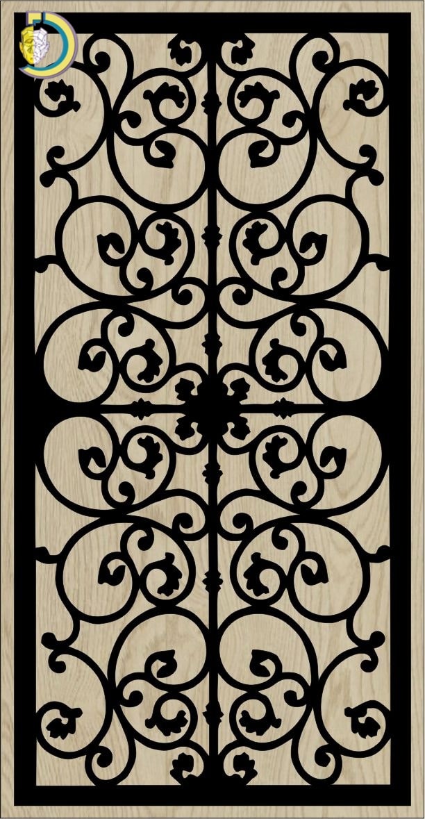 Decorative Slotted Panel 226 Pattern PDF File