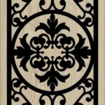 Decorative Slotted Panel 227 Pattern PDF File