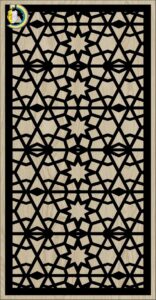 Decorative Slotted Panel 228 Pattern PDF File