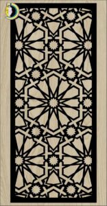 Decorative Slotted Panel 229 Pattern PDF File