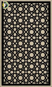 Decorative Slotted Panel 233 Pattern PDF File