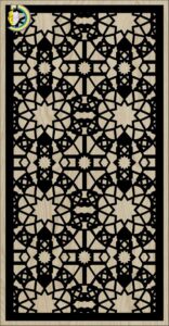 Decorative Slotted Panel 235 Pattern PDF File