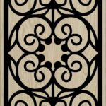 Decorative Slotted Panel 238 Pattern PDF File