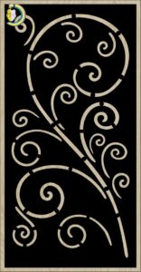 Decorative Slotted Panel 239 Pattern PDF File