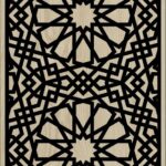 Decorative Slotted Panel 24 Pattern PDF File