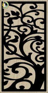 Decorative Slotted Panel 241 Pattern PDF File