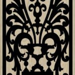 Decorative Slotted Panel 243 Pattern PDF File