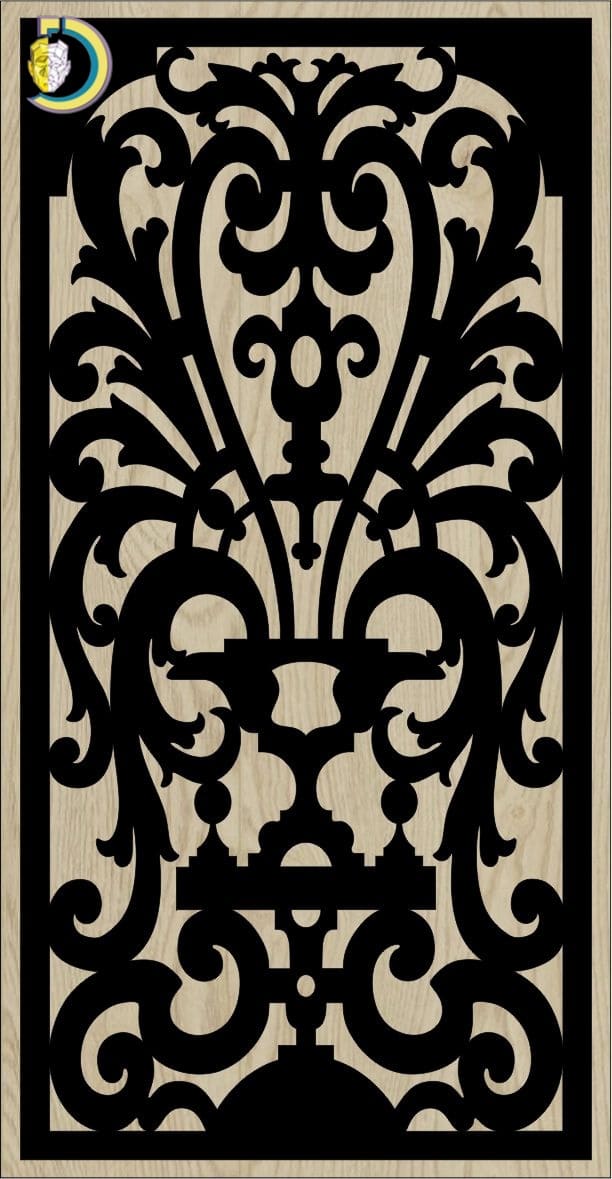 Decorative Slotted Panel 243 Pattern PDF File