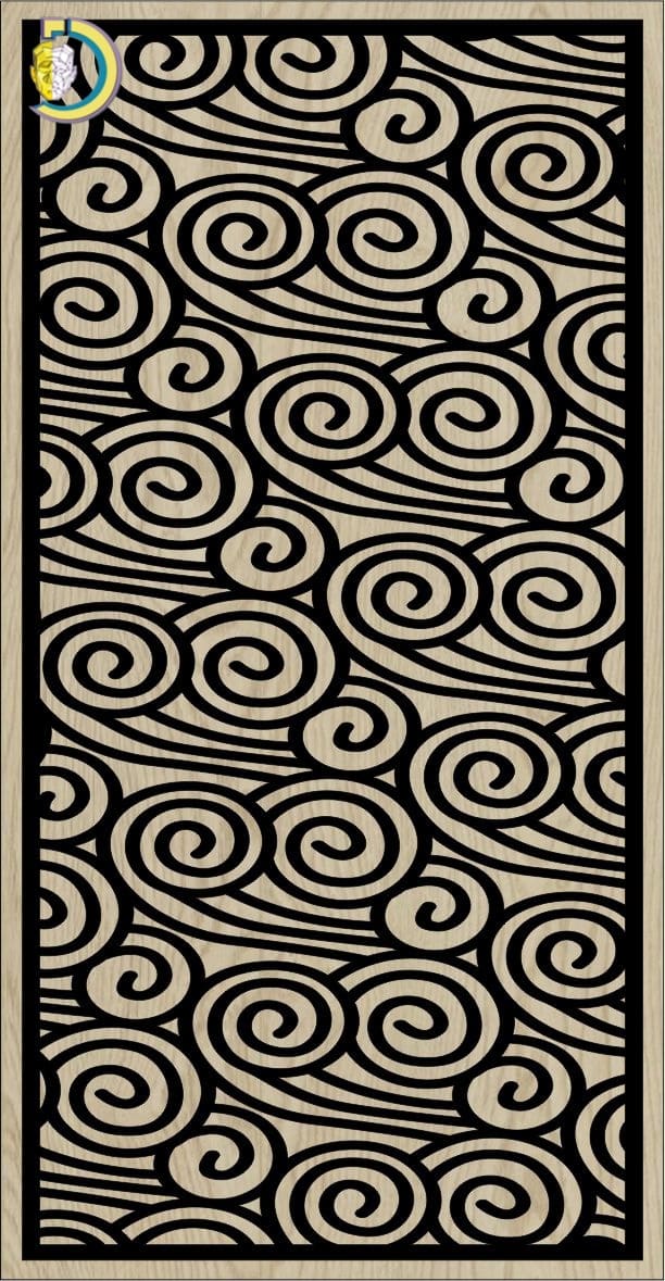 Decorative Slotted Panel 250 Pattern PDF File