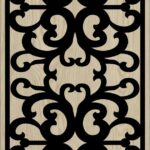 Decorative Slotted Panel 251 Pattern PDF File