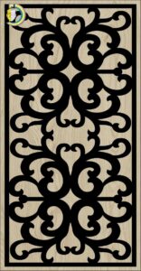 Decorative Slotted Panel 251 Pattern PDF File