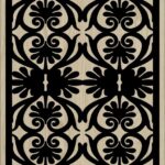 Decorative Slotted Panel 252 Pattern PDF File