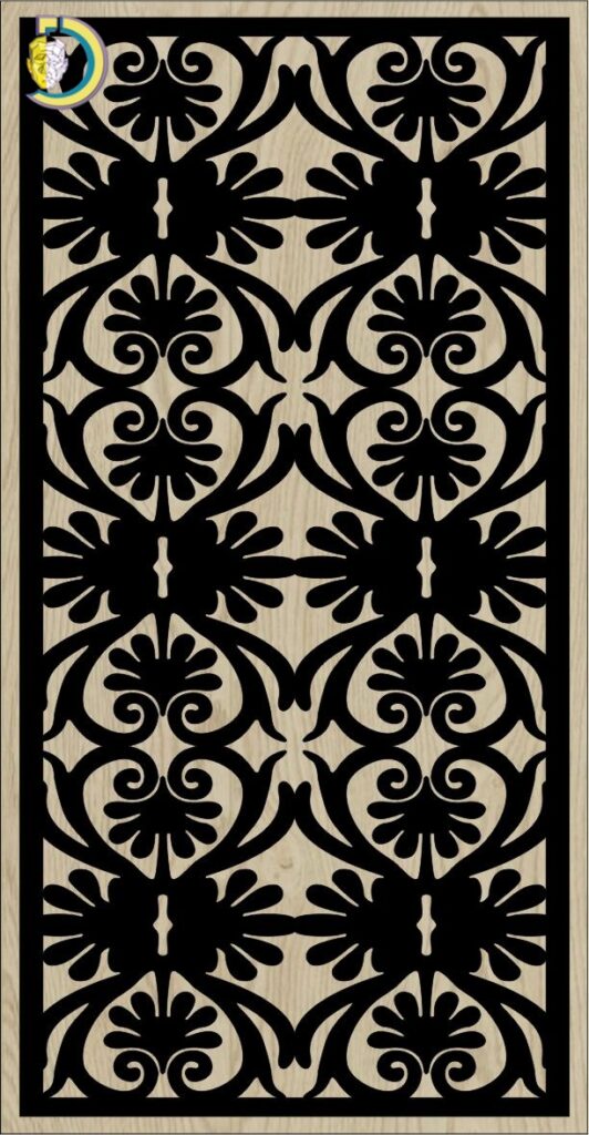 Decorative Slotted Panel 252 Pattern PDF File