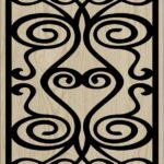 Decorative Slotted Panel 255 Pattern PDF File